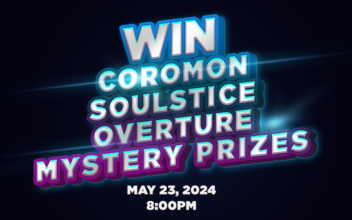 Suchimirollin's tweet photo. Tambay ka na ba? 🎮🤔

✨GET A CHANCE TO WIN COROMON SOULSTICE OVERTURE PRIZES AND MORE AT THE TAMBAYHUB DISCORD SERVER! ✨
https://t.co/aZa2t0fIVm 🎉

🌸Give away starts at MAY 23, 2024 8:00 PM PHT🌸
SEE YOU THERE MGA BOSSING! 👋 https://t.co/otpeN2xQIy