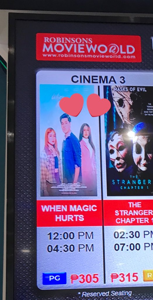 Iyong gusto mong manuod kaso sira raw cinema nila😅 @robinsoniligan ano na👀 

excited pa naman ako for our maxmax

#MaxineTrinidad