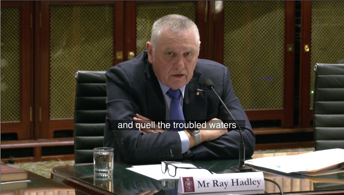 Ray Hadley giving evidence to the Animal Welfare Committee - Proposed aerial shooting of brumbies in Kosciuszko National Park ponsw.events.corrivium.live/jubilee