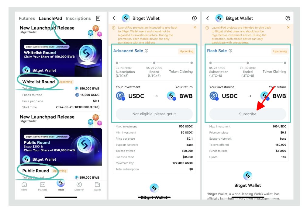 Vòng bán công khai $BWB mở bán vào hôm nay lúc 19:00 anh em lưu ý nha!

Mọi người nhớ swap tổng 200$ volume để đủ điều kiện tham gia vào vòng bán nhé.

Nhớ đọc xuống dưới Thiên tính toán cho anh em dễ hình dung.

➥ Check xem đủ điều kiện tham gia chưa nha: 

•
