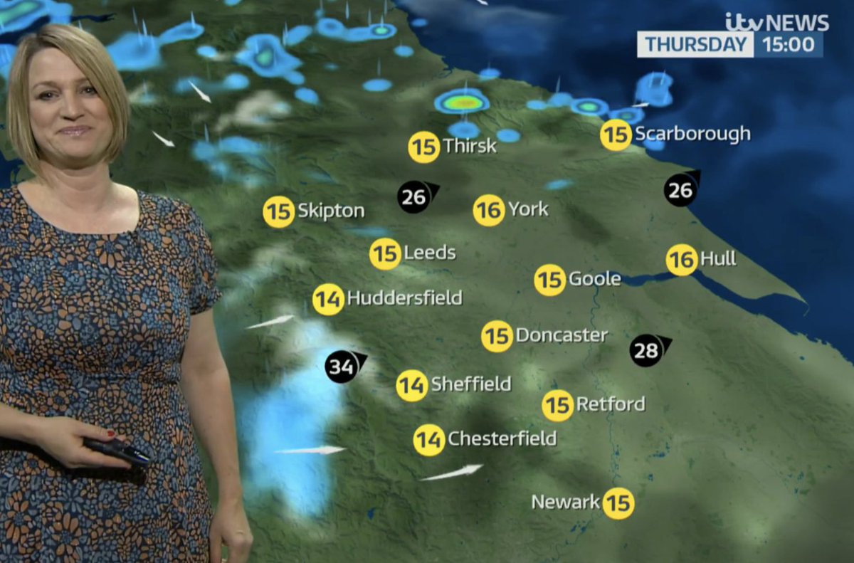 Good morning early risers! #Weather: Better than yesterday! Outbreaks of rain, becoming drier and brighter from the coast. Any coastal fog soon clearing but returning overnight. Highs 16°C. Details from @kerriegosneyTV itv.com/news/calendar/…