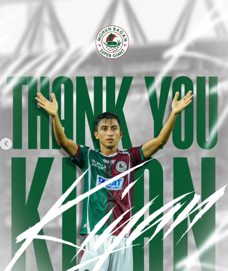 🚨OFFICIAL : Hnamte and Kiyan leaves Mohun Bagan . They are signing for Chennaiyin. MARINERS FOREVER 💚❤️