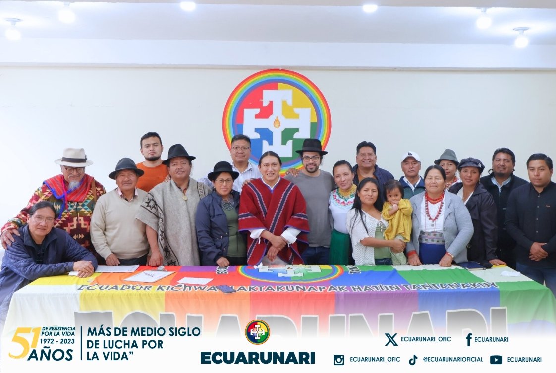 ecuarunari_ofic's tweet photo. La @ecuarunari_ofic lideró la asamblea resolutiva donde los @PueblosKayambi y @PuebloKitu acordaron la legalización de predios mediante justicia indígena.
#JusticiaIndígena #TerritoriosAncestrales #DefensaDeTierras #EcuarunariLidera #DerechosTerritoriales #Kayambi #KituKara https://t.co/z9Sf7dwxcf