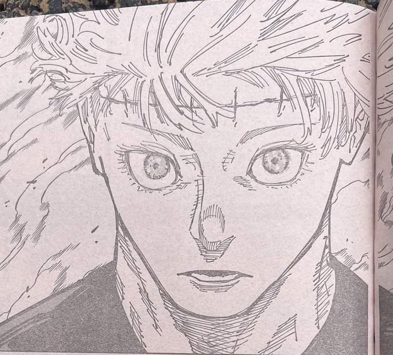 getobigdick's tweet photo. satoru gojo nasceu, cresceu, viveu e morreu sendo apenas uma arma pro mundo jujutsu, desde o nascimento fadado a ser o mais forte, morreu com esse fardo e foi usado depois de morto por esse fardo, no fim o peso de ser o mais forte era a verdadeira maldição da história. #jjk261 https://t.co/Zzfjl2kGtf