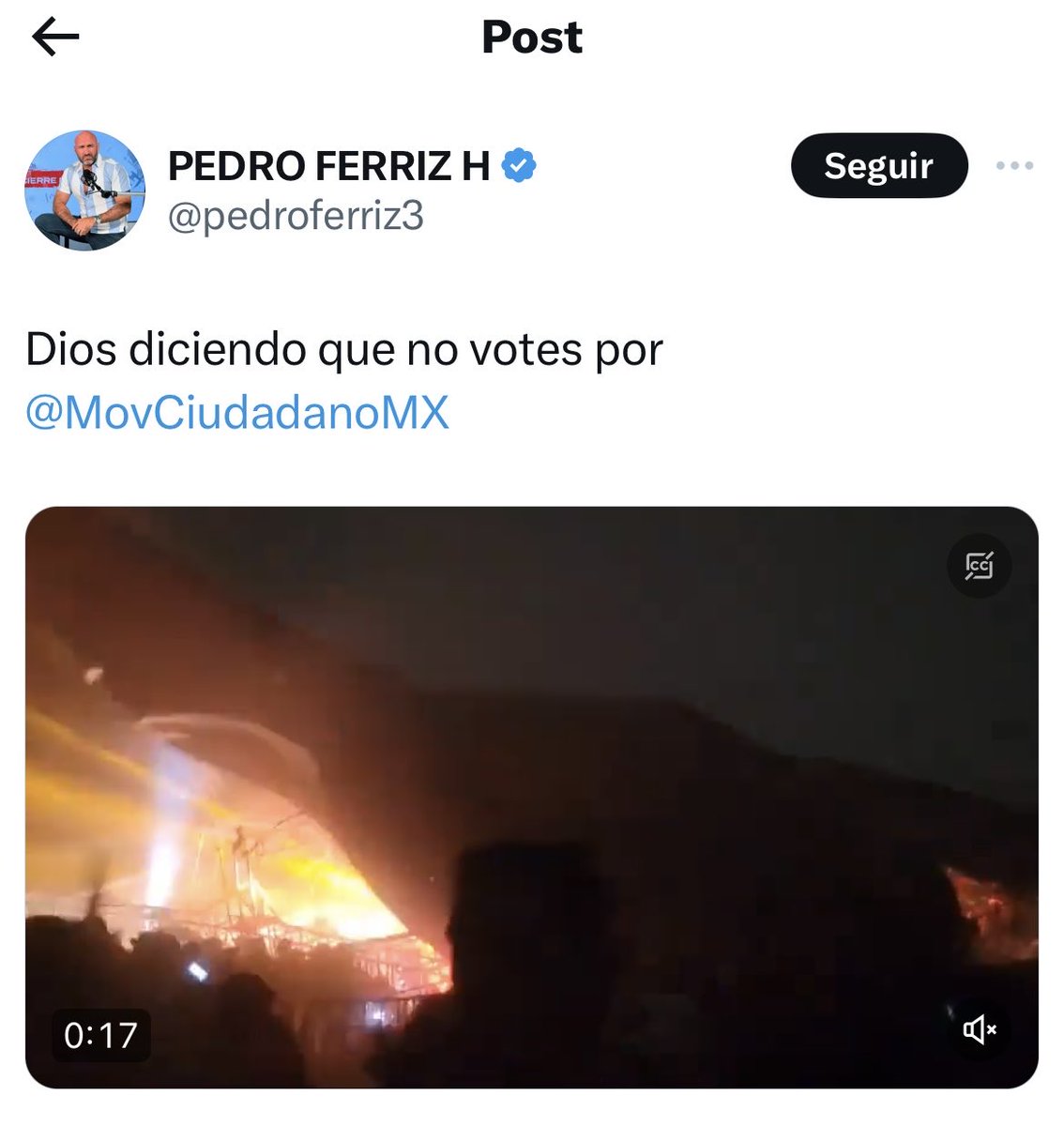 La política no debe ser así.
Debe haber líneas rojas.
Y UN muerto (aquí hay 6) *no* debe ser parámetro.

Había lesionados. Y antes que lesionados había asistentes afectados por un evento que iban a presenciar con expectativa— la empatía evita descalificarlos como "acarreados".

A