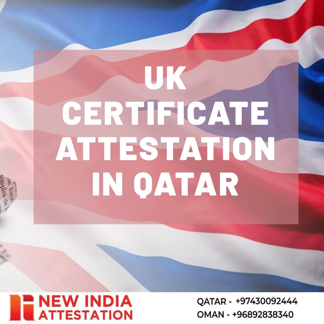 UK Certificate attestation in Qatar! 🇶🇦🇬🇧

Do you need your UK-issued certificate (birth, marriage, degree etc.) legalized for use in Qatar?. ✅ Experienced team to guide you through the process.

⭐Visit us:newindiaattestation.com

#UKCertificateAttestationInQatar #Qatar #UK