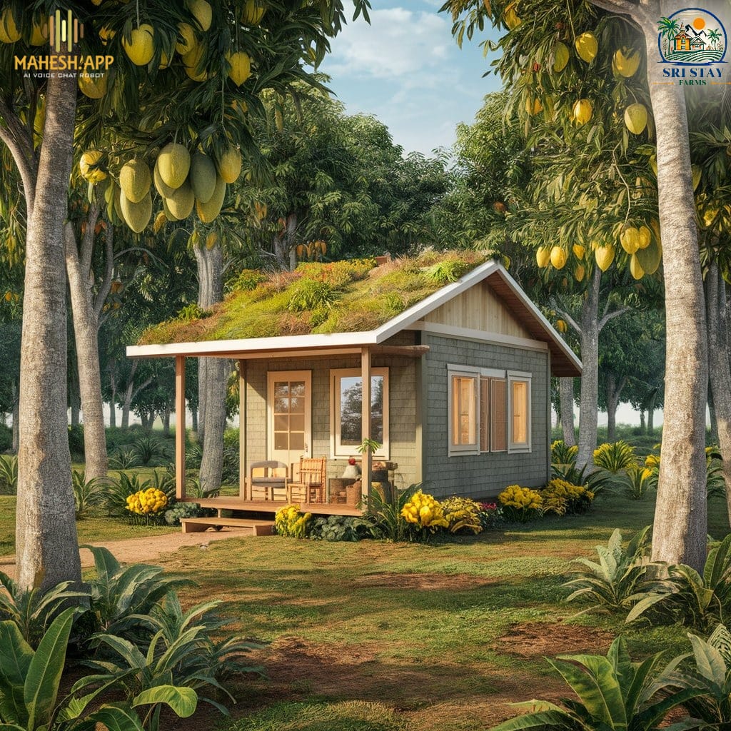 Embrace sustainable living at Sri Stay Farms! Our eco-friendly wooden homes blend seamlessly with nature. Discover tranquility and harmony in Duddeda village. 🌳🍃 #SustainableLiving #EcoFriendly #SriStayFarms #GreenLiving #WoodenHomes