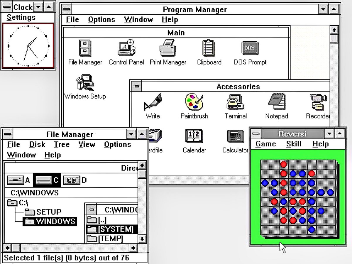 On May 22, 1990, Microsoft released Windows 3.0
