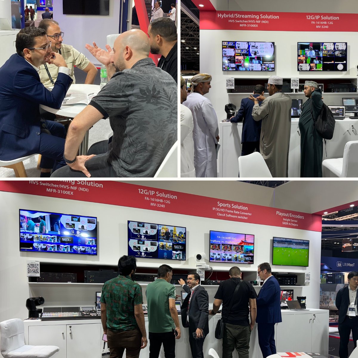 foracorporation's tweet image. It&apos;s the final day at #CABSAT! Don&apos;t miss your last chance to visit FOR-A on Stand S1-A15 and explore the cutting-edge technologies we&apos;ve showcased this year. @CABSATofficial @ClassXdev @SipRadius 

#broadcast #videoproduction #liveproduction #sportsproduction #IPsolutions #NDI