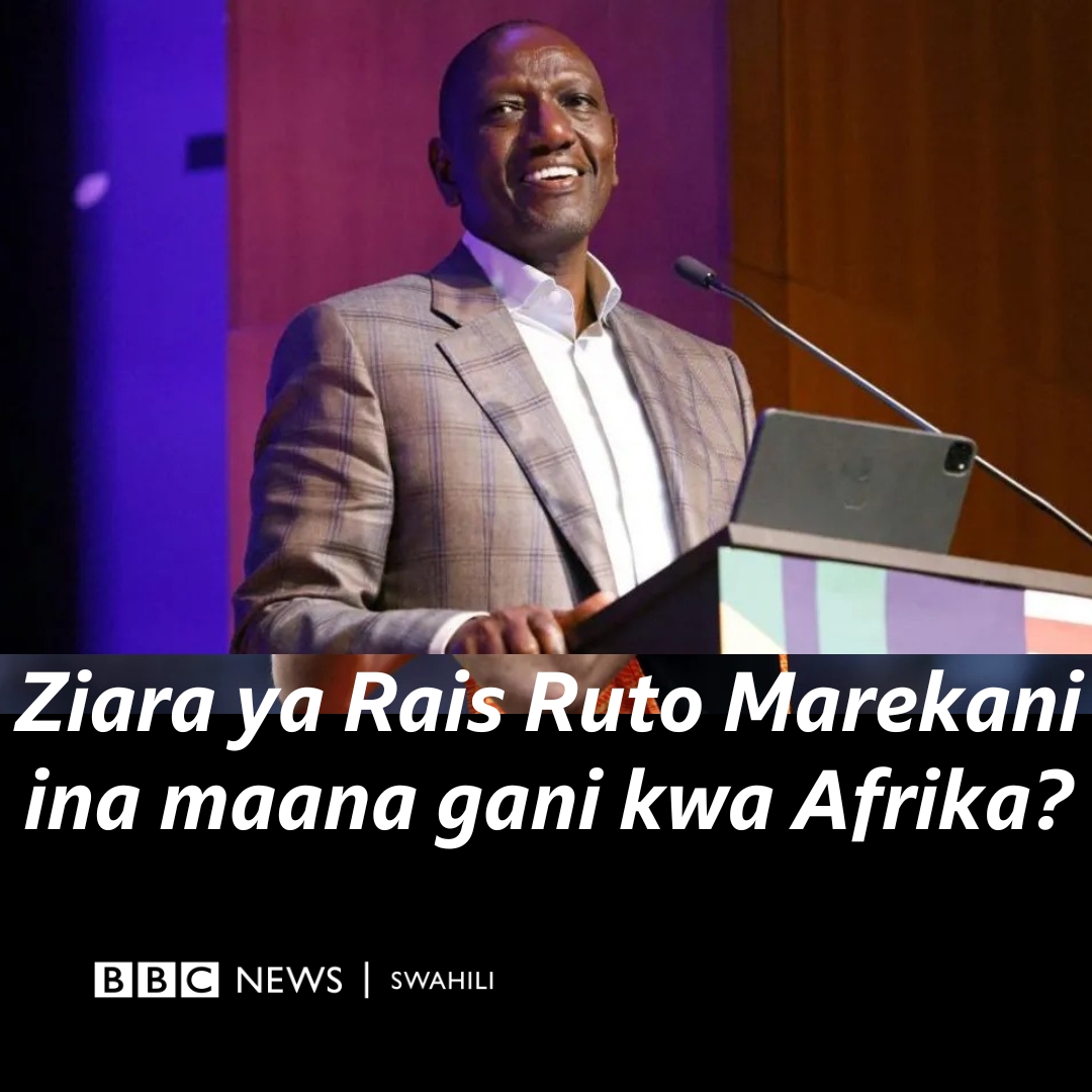 Biden amkaribisha kiongozi wa Kenya huku Marekani ikikabiliwa na shinikizo barani Afrika bbc.in/3ywCRiI