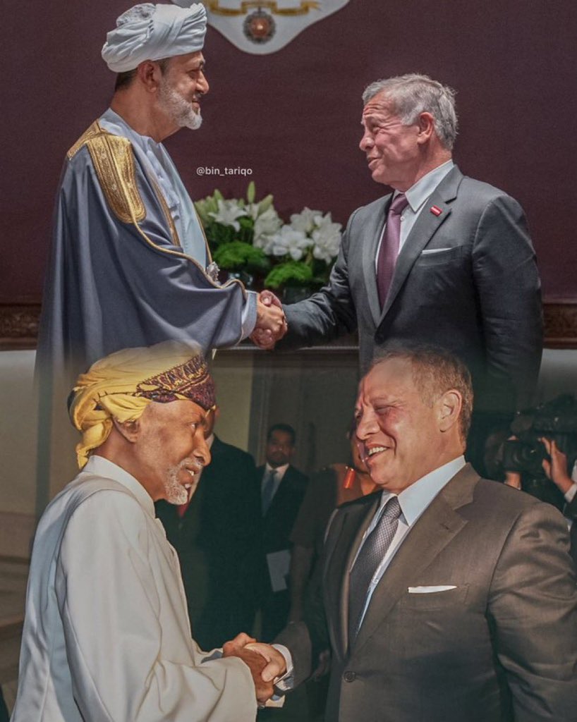 #السلطان_هيثم_يزور_الأردن