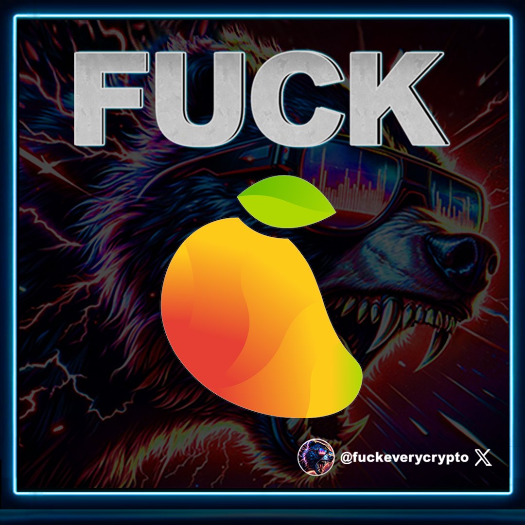 Fuck Mango! #Mango #MNGO $MNGO -  #FuckEveryCrypto #SolanaMemecoin