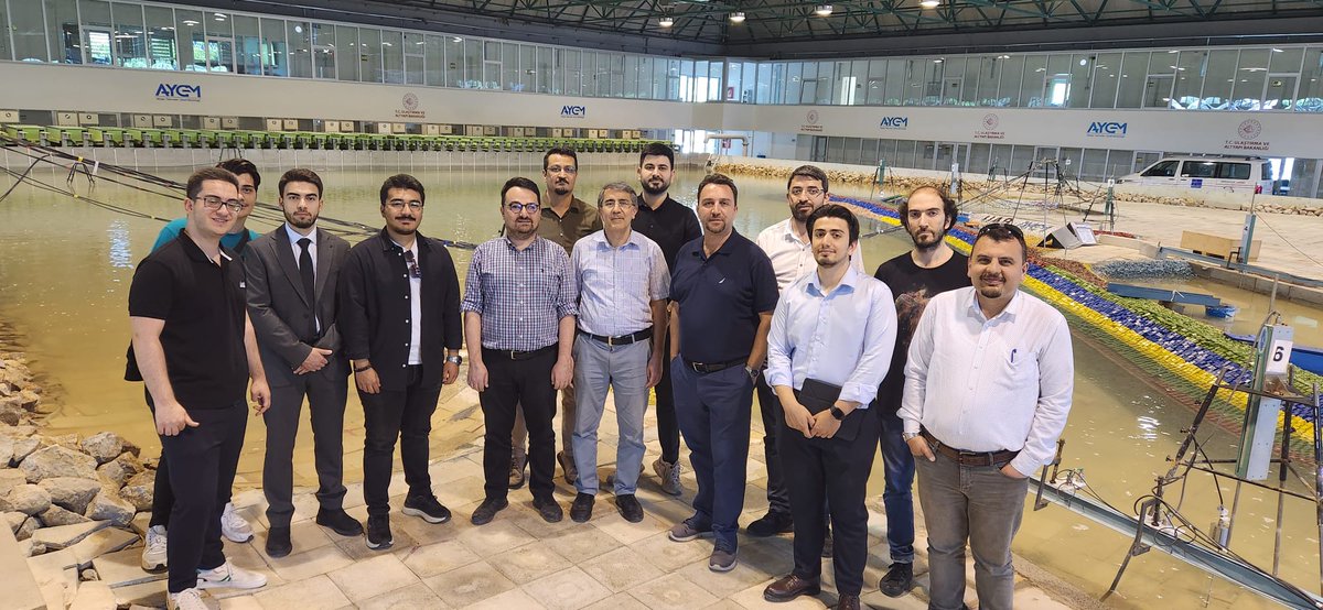 Hidrolik Yapıların Tasarımı Dersi kapsamında AYGM Araştırma Dairesi Hidrolik Laboratuvarına Teknik Gezi düzenlendi.