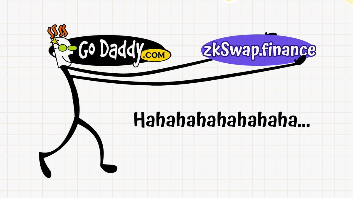 GoDaddy insisted on suspending our account and domain, citing internal regulations and compliance. We couldn't find other way to rectify this so we have to bring to the public. We'd like to ask <a href="/GoDaddy/">GoDaddy</a>:

1️⃣ In your suspension email, you claimed zkswap.finance was