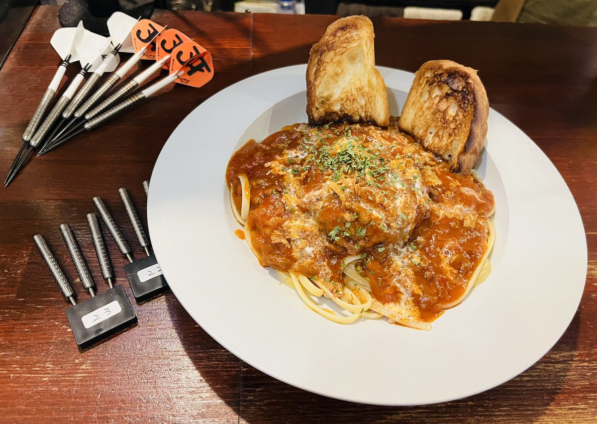 dokodemo_darts's tweet photo. 今日はドリズで、落武者カフェラテ→落武者パスタ→落武者リポイント→落武者スロー！
目が素敵✨ https://t.co/MbFqhJGypH