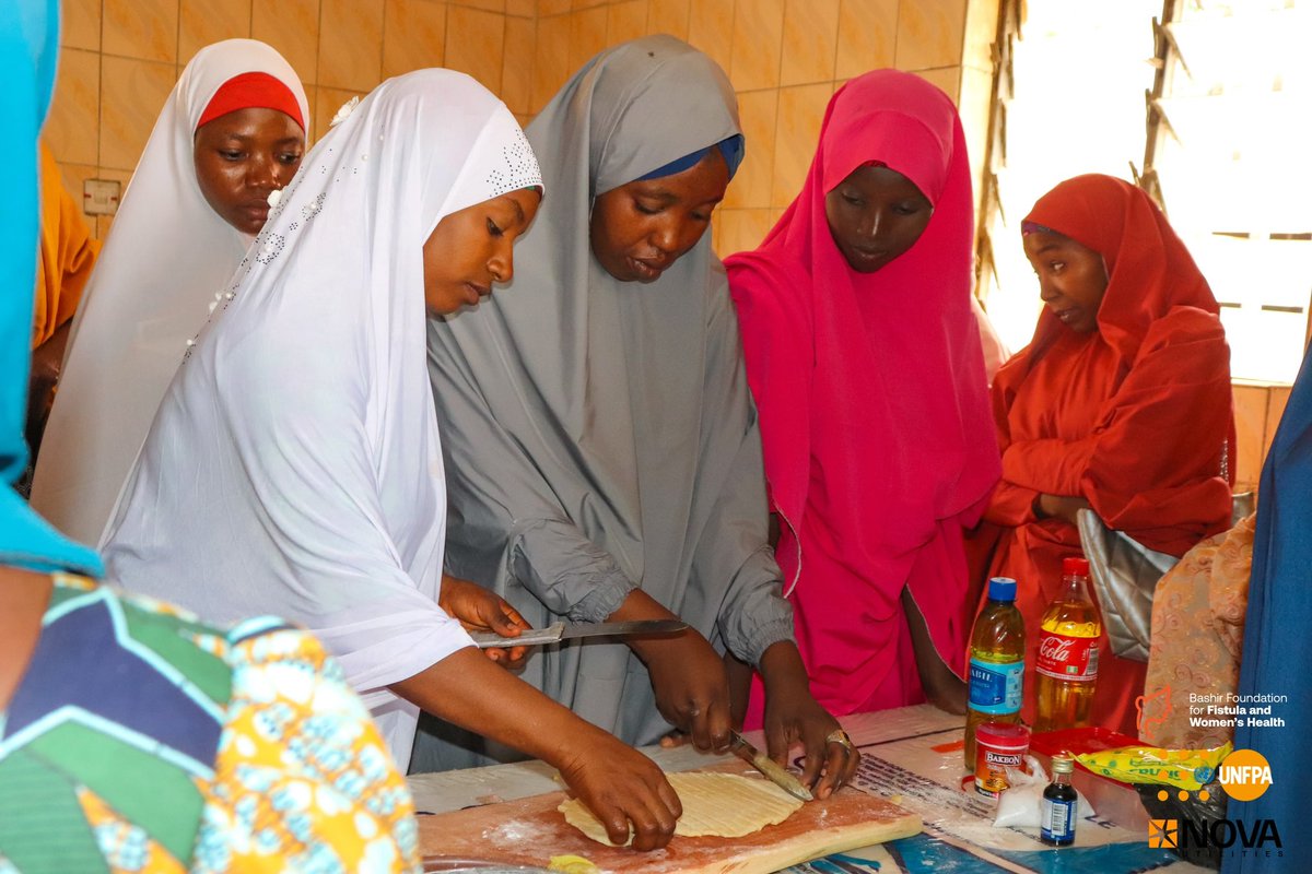 BashirFistula's tweet image. 🌟 Celebrating resilience and new beginnings this IDEOF! Our amazing fistula survivors have successfully completed their skill acquisition training. Ready to take on the world with their new skills! 🌟 #IDEOF2024 #EmpowerWomen #EndFistula
