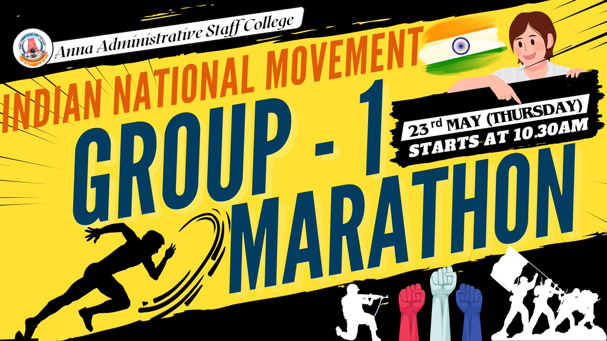 TNPSC Group 1 Marathon - Indian National Movement
youtu.be/TlIFwIXiLAE