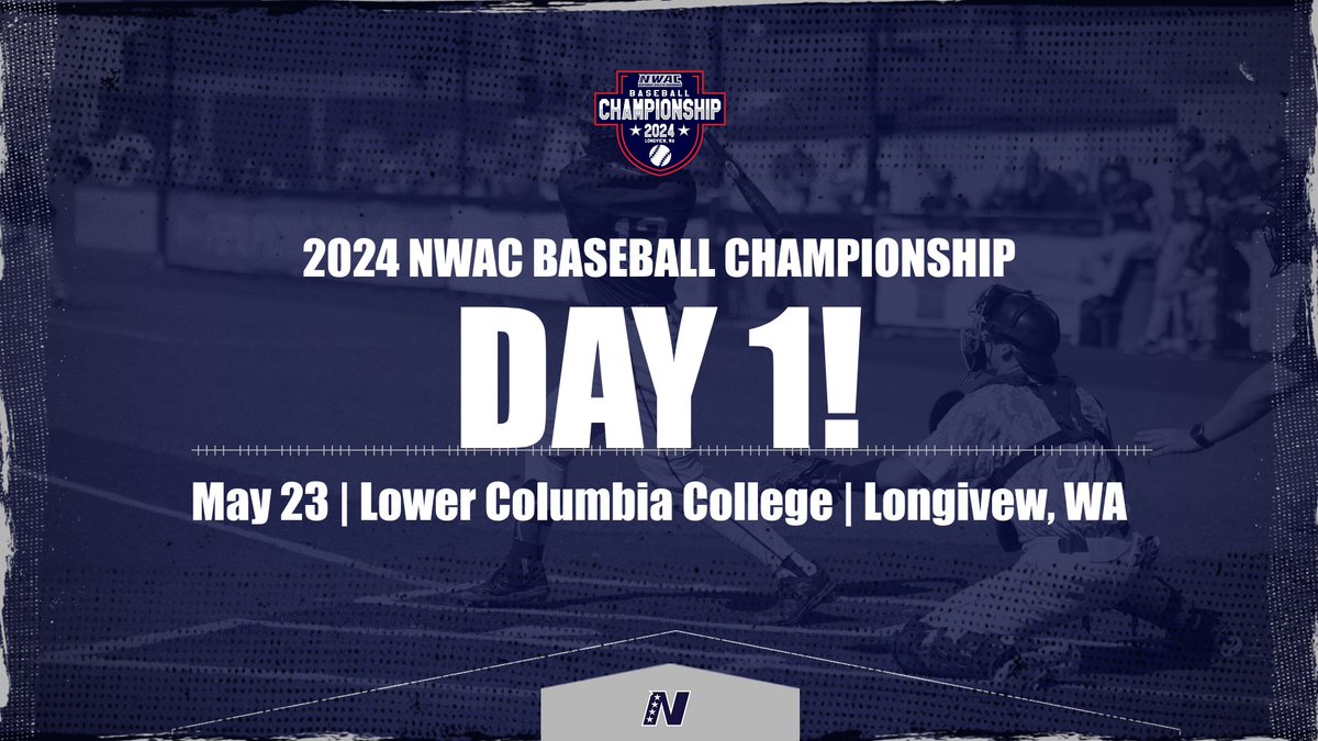 DAY 1⃣ of the NWAC Baseball Championship w/ 4⃣ games on tap‼️ Who will start their tournament with a W? ⚾️ ⏰ 9:35 AM | 12:35 PM | 4:35 PM | 7:35 PM 📍 David Story Field | Longview, WA 📊 nwacsports.org/sports/bsb/com… 🎥 nwacsportsnetwork.com 🎟️ nwacsports.org/tickets #NWACbsb