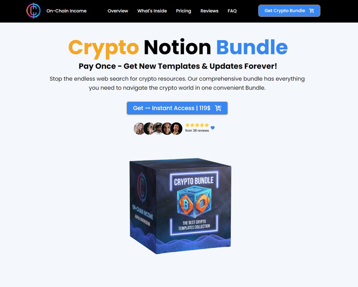 Check out our new landing page on the Website 🚀

For the On-Chain Crypto Bundle 😎⚡

✨Our Motto for the Bundle:✨

'Pay Once- Get New Templates & Updates Forever!'

As our new templates are on the rise, you can future proof yourself now with this bundle 🥂