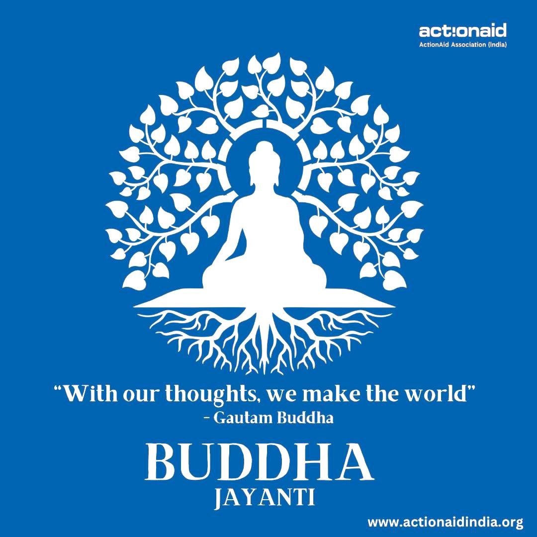 On this auspicious occasion of #BuddhaJayanti, let us imbibe teachings of the Buddha: Compassion, Kindness, and Non-violence. We strive every day to create a world where these values are upheld Join us in spreading the message of peace and love