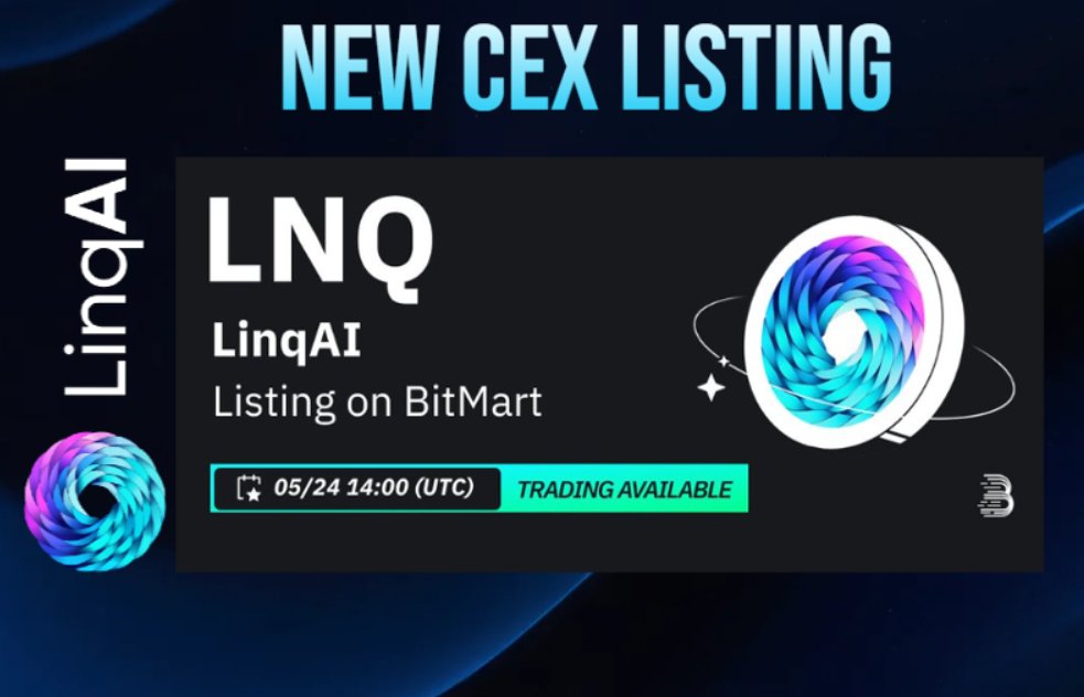 Yesterday awesome news dropped for every $LNQ holder as the team announced that tomorrow a @BitMartExchange CEX exchange listing is going to happen! I used Bitmart years ago and I think it`s actually not a bad CEX, and a great choice to list the @linq_ai Team knows how to make