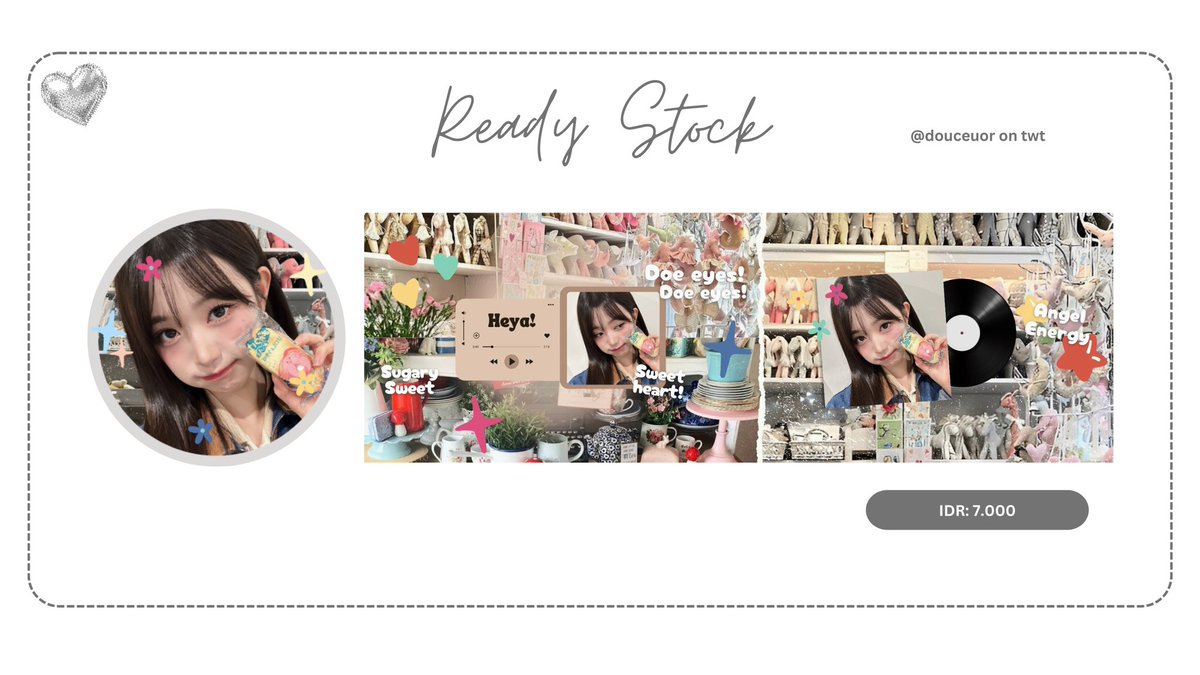douceuor's tweet photo. Help rt please! 🎀

Haii aku avail layout rs wony, winter, &amp; ningning nih. Price is listed below and for the payment use QRIS. Grab it fast 💋

#zonauang #zonajajan 💌 https://t.co/WtEajnEw5S