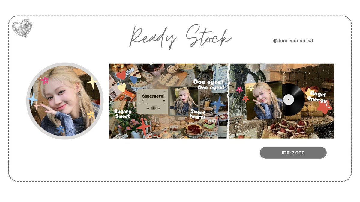 douceuor's tweet photo. Help rt please! 🎀

Haii aku avail layout rs wony, winter, &amp; ningning nih. Price is listed below and for the payment use QRIS. Grab it fast 💋

#zonauang #zonajajan 💌 https://t.co/WtEajnEw5S