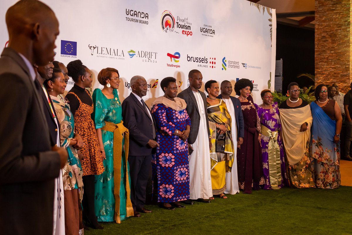 Ministry of Tourism-Uganda (@mtwauganda) on Twitter photo Representing HE <a href="/KagutaMuseveni/">Yoweri K Museveni</a> at the colourful <a href="/POATE_UG/">Pearl of Africa Expo</a> 2024 opening ceremony, VP <a href="/jessica_alupo/">Vice President Jessica Alupo</a> revealed that the Tourism Sector is among those prioritized by <a href="/GovUganda/">Government of Uganda</a> for it's significant growth & huge potential towards economic growth & D'vnt. <a href="/mugarra/">Hon.Bahinduka Mugarra Martin</a> <a href="/PSF_Uganda/">Private Sector Foundation Uganda</a> Representing HE <a href="/KagutaMuseveni/">Yoweri K Museveni</a> at the colourful <a href="/POATE_UG/">Pearl of Africa Expo</a> 2024 opening ceremony, VP <a href="/jessica_alupo/">Vice President Jessica Alupo</a> revealed that the Tourism Sector is among those prioritized by <a href="/GovUganda/">Government of Uganda</a> for it's significant growth & huge potential towards economic growth & D'vnt. <a href="/mugarra/">Hon.Bahinduka Mugarra Martin</a> <a href="/PSF_Uganda/">Private Sector Foundation Uganda</a>