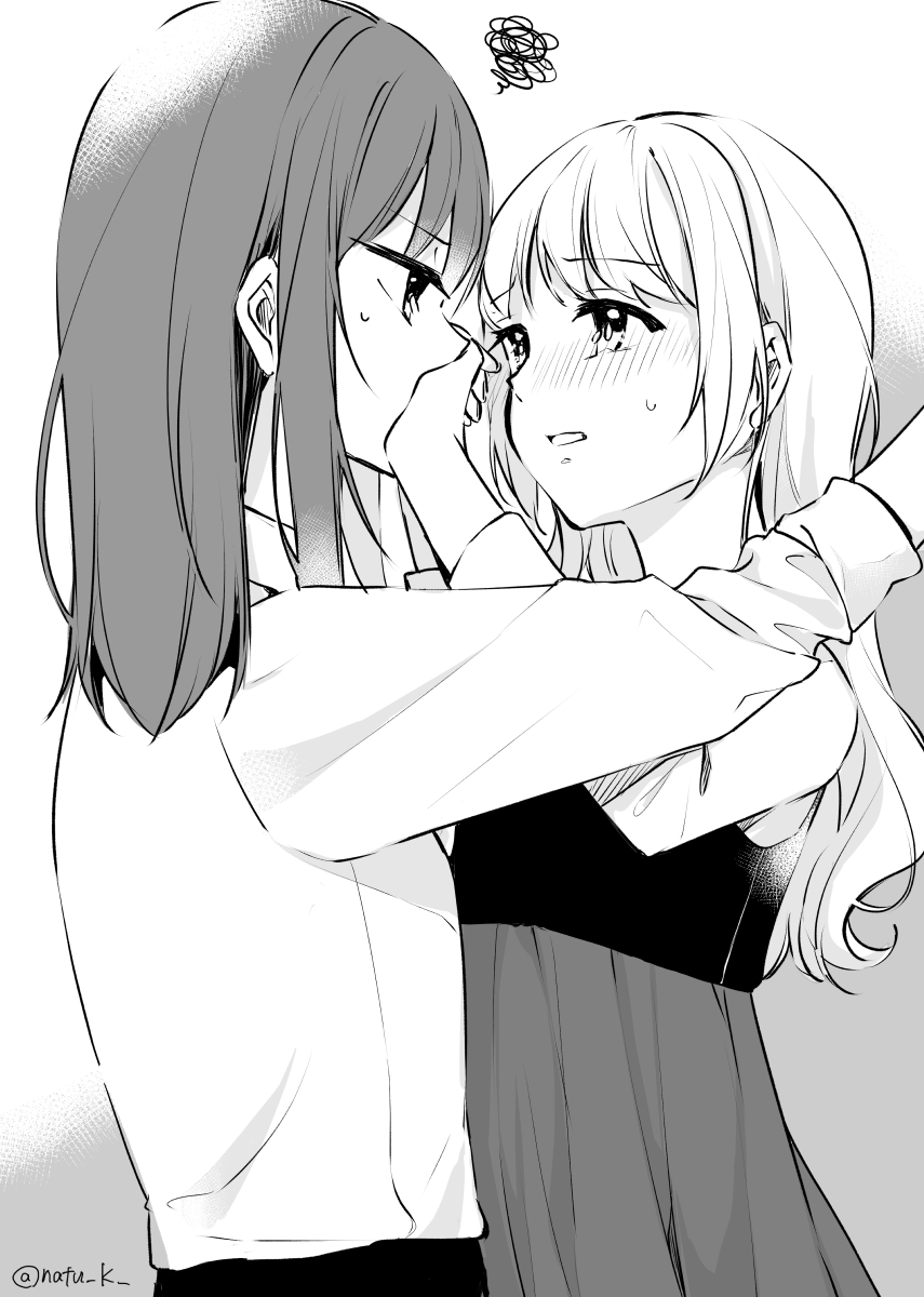 したり、しなかったり
#百合 #キスの日 