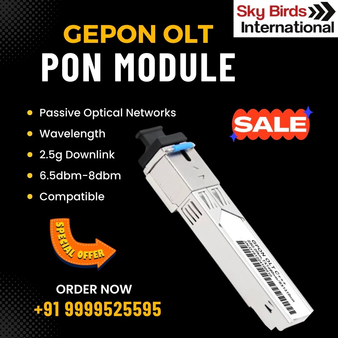 GEPON OLT PON MODULE
Available In Stock
Contact Us - 8860006076
.
.
.
#cabletv
#OLT
#skybirds
#products