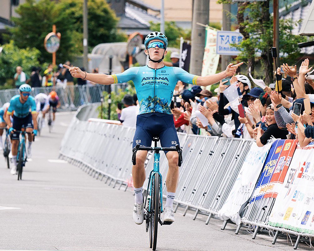 🇯🇵 VICTORY: <a href="/tourofjapan/">Tour of Japan</a> 

<a href="/NicoVino13/">Nico</a> wins the fifth stage of <a href="/tourofjapan/">Tour of Japan</a> 💥

And Davide Toneatti comes second! Great team performance today! We are proud! 👏

#AstanaQazaqstanTeam 🤝 #AstanaQazDev 

📷 Tour of Japan