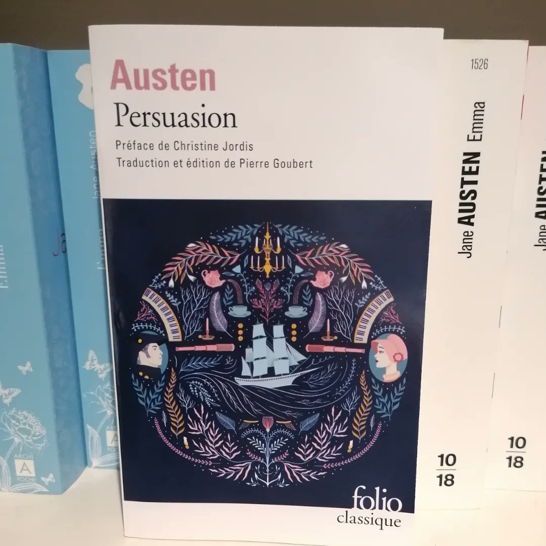 sitiojaneausten's tweet photo. Nos encantan las #portadas de las #ediciones de #bolsillo de @editionsfolio #enfrances, con #traducción e #introduccion de #pierregoubert #ChristineJordis y #DominiqueBarberis
Y el contenido seguro que es muy bueno, como siempre.
#libros #livres #books #JaneAusten #bookhoarders https://t.co/5K1CJHcGec