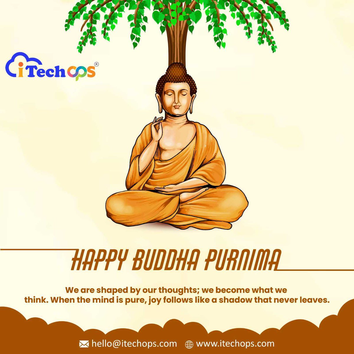 Wishing you a blessed Buddha Purnima filled with love, peace, and happiness.

 #DevOps #devsecops #dockers #awscloud #itechops #customsoftware #itcompany #ahmedabad #azure #startupindia #OpenShift #cloudcomputing