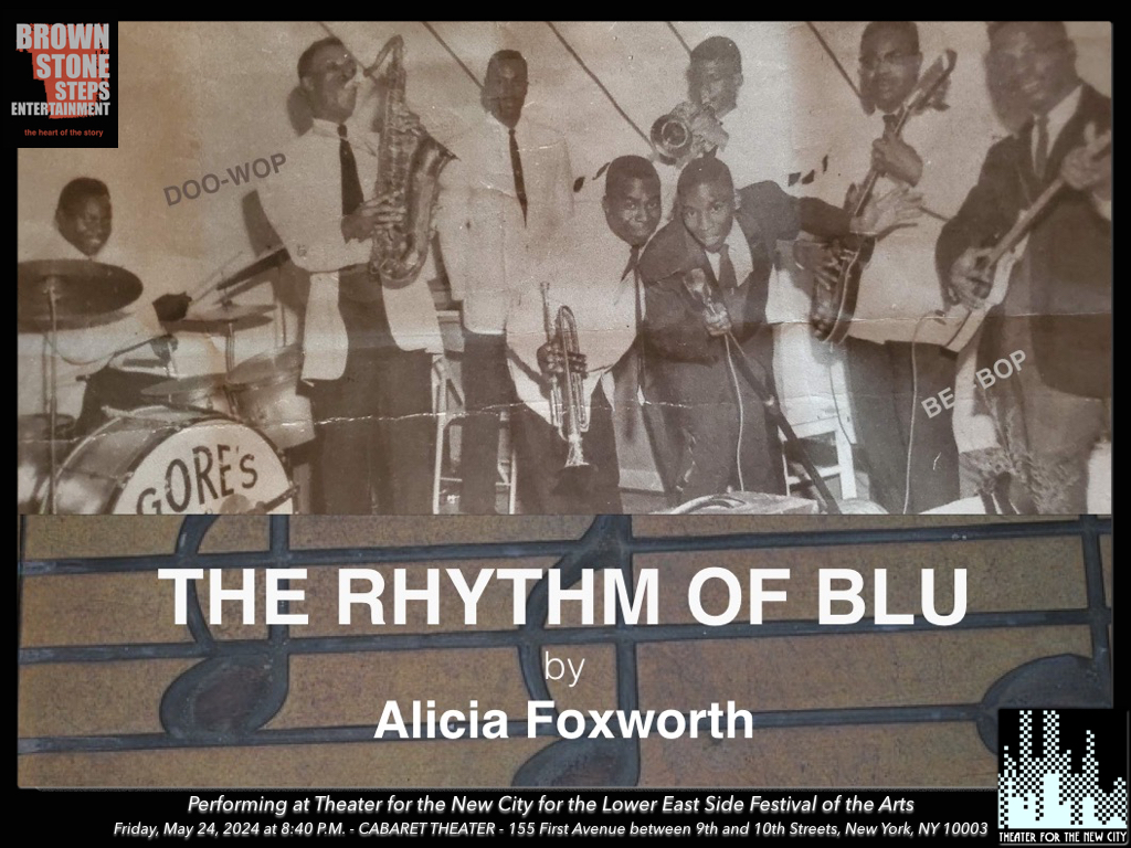 BrownstoneSteps's tweet photo. DOO WOP comes to the Lower East Side in
 
The RHYTHM OF BLU by Alicia Foxworth
Performed by:
Riyadh Rollins as Jay Henry
Sharell Williams as Darla

LES FESTIVAL of the ARTS
Friday, May 24, 2024 at 8:40 P.M.

CABARET Theater
 Theater for the New City
155 First Ave.
NYC 10003

FREE https://t.co/B9ROXb46yv