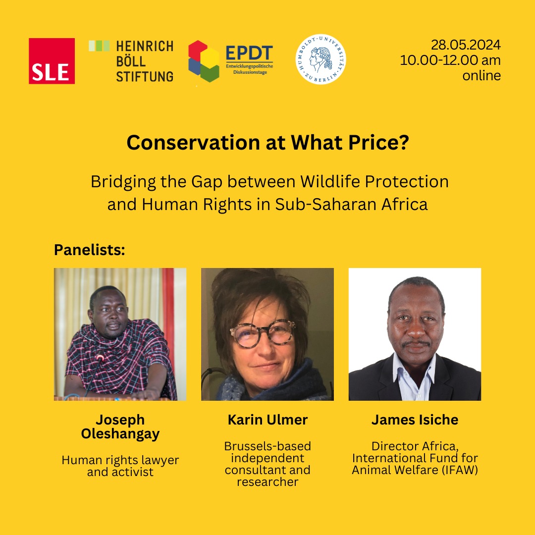 Oleshangay's tweet photo. You may be interested to follow Development policy discussion:Conservation at what price

Centre for Rural Development, Humboldt University Berlin. https://t.co/1OEmLn8MYY