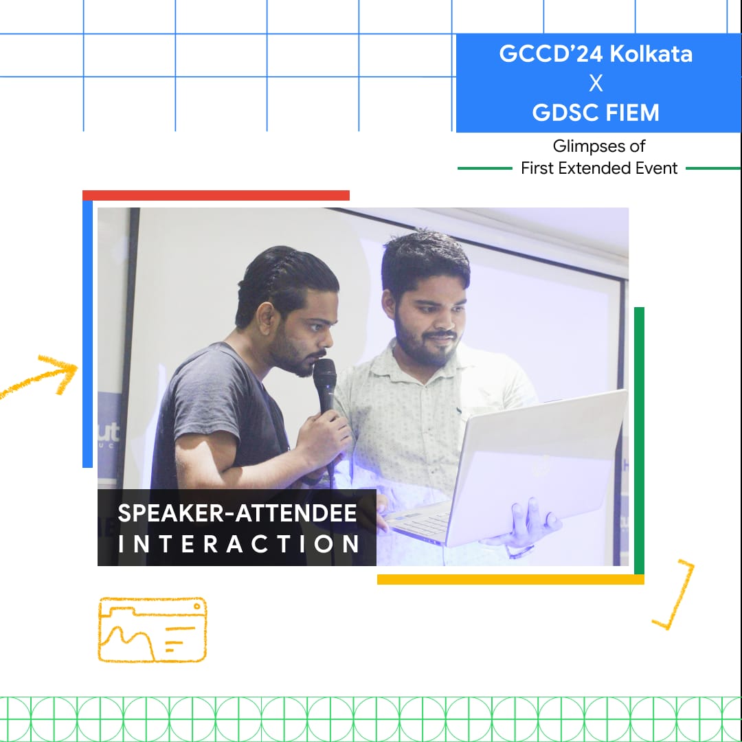 Here's a sneak peek into our first GCCD Extended Event!

We had an amazing speaker session, exciting contests,goodies giveaway and the energy was electric! ⚡️

📸: photos.app.goo.gl/de9Sn7suoD3BTX…

#gdgcloudkol #gccdkol #gccdkol24 #ticketsToGCCD #likeneverbefore