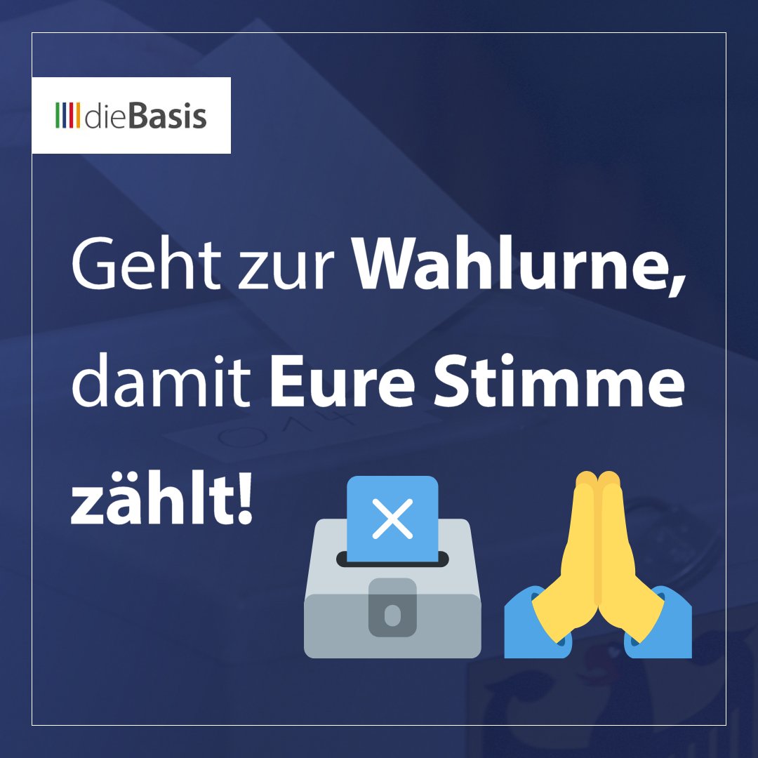 🗳⚠️ Manipulierte Stimmzettel: Schützt Eure Stimme! ⚠️🗳

Lasst Euch nicht täuschen! Nutzt Eure Stimme sicher und setzt Euer Kreuz direkt in der Wahlkabine. Verhindert Wahlbetrug und sorgt für faire Wahlen! 🙏

🟩🟩🟦🟦🟥🟥🟧🟧

#dieBasisNRW #EUWahl2024 #Europawahl #Wahlbetrug