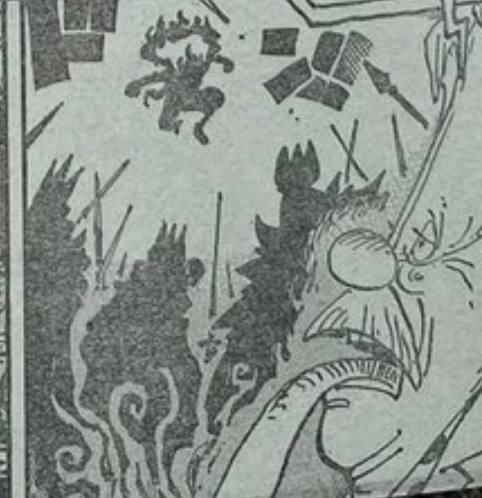OPspoiler_'s tweet photo. #ONEPIECE1115 

La 1er silhouette de Joy Boy ! https://t.co/K1fxWyIeux