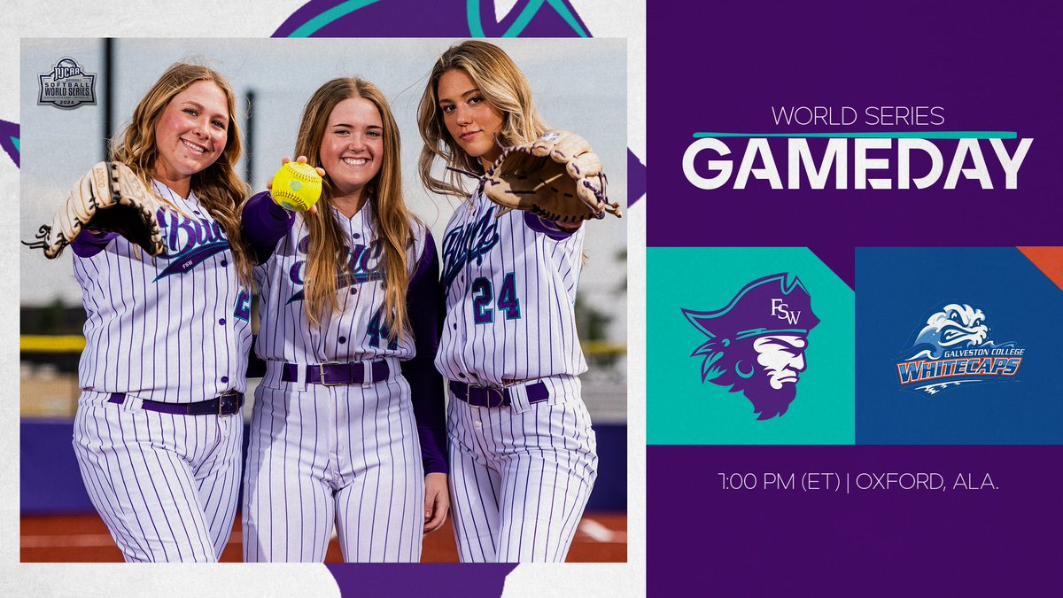 Florida SouthWestern Buccaneers (@fswbucs) on Twitter photo IT'S WORLD SERIES GAMEDAY BUCS FANS!!! The Elite Eight begins at Choccolocco Park as the Bucs and Whitecaps collide in an elimination battle
π₯ vs. Galveston
π 1:00 PM (ET) 
π Oxford, Ala.
πΊ tinyurl.com/pk8ya7rs (ESPN+)
π tinyurl.com/56kfy69s IT'S WORLD SERIES GAMEDAY BUCS FANS!!! The Elite Eight begins at Choccolocco Park as the Bucs and Whitecaps collide in an elimination battle
π₯ vs. Galveston
π 1:00 PM (ET) 
π Oxford, Ala.
πΊ tinyurl.com/pk8ya7rs (ESPN+)
π tinyurl.com/56kfy69s