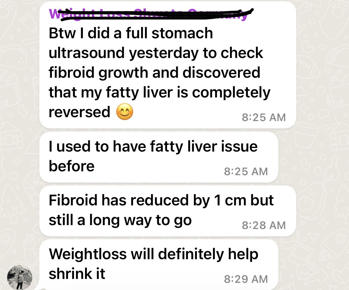 sonam_fitness's tweet photo. Mentee recovered from *fatty liver* with lifestyle modifications through diet and activity -*home-cooked balanced meal n-home workout* and fibroid size also reduced. *Magic of getting fit*😊
#lifestylemodification #health https://t.co/HyGf7yb2O8