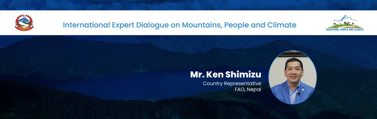 Int. Expert Dialogue on Mountains, People &Climate tweet media