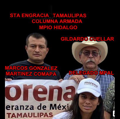 #SantaEngracia #Tamaulipas @dr_avillarreal   Zona de accion de la COLUMNA ARMADA CDG  Tiene sin agua a los habitantes
GILDARDO CUELLAR Y OCTAVIO LEAL ordenaron cerrar valvulas
¡SI HAY AGUA! Los pozos estan a medias 
Es presion para que la poblacion vote por los de MORENA