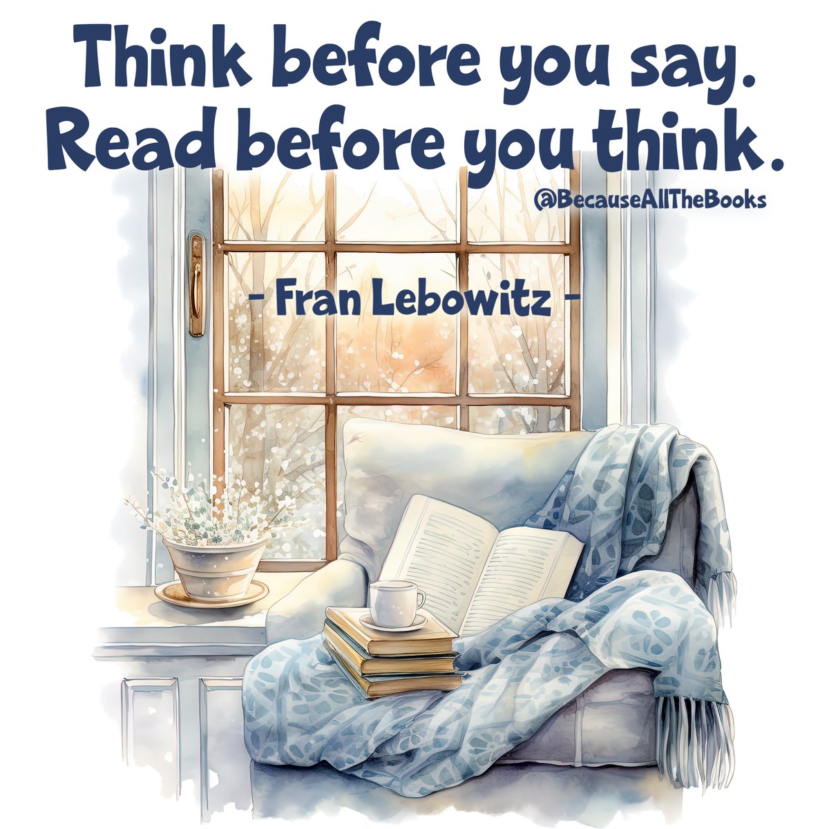 becausemybooks's tweet photo. Food for thought.
#BecauseAllTheBooks #ReadForLife #BookSmart #BookFacts #BookLight https://t.co/0xAOXLJbjz