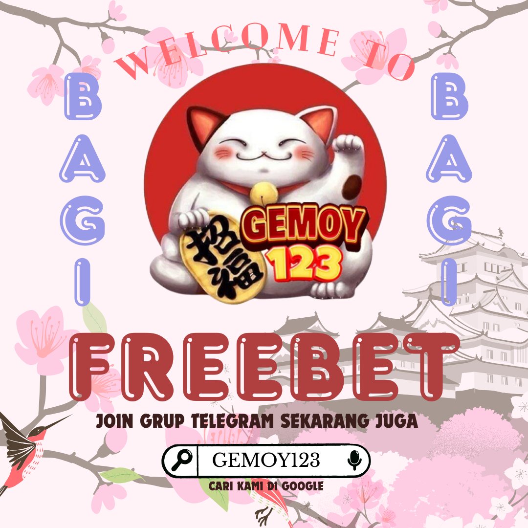 gemoy123vip's tweet photo. ✅⚡️GEMOY123⚡️✅
ADA FREEBET DI SETIAP HARINYA JANGAN SAMPAI KETINGGALAN !!!
💥PREDIKSI SLOT 2024💥
🔥PRAGMATIC &amp; PG SOFT🔥
-⚡️WISDOM OF ATHENA📌
-⚡️SUGAR RUSH 1000📌
🔗Link daftar : https://t.co/A5p1iNYlIk
⚠️LINK GRUB TELEGRAM OFFICIAL⚠️
https://t.co/UCrB5rbrry https://t.co/9mtenuA4sW