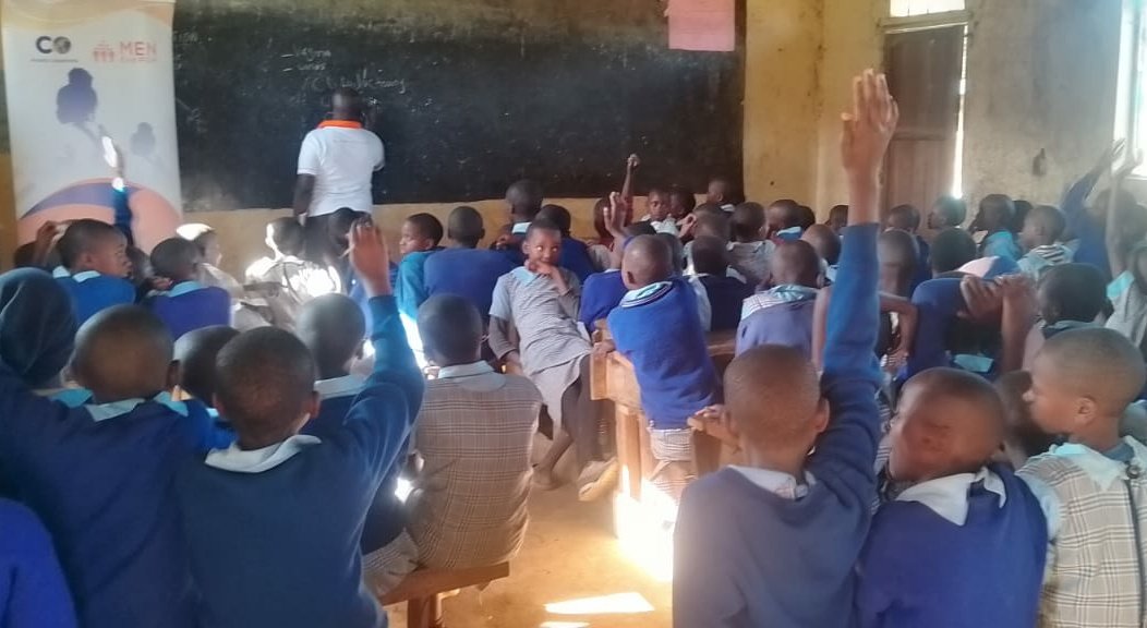 MenEndFGM's tweet photo. As #MenstrualHygieneAwarenessDay approaches, through Girl Guard Movement, we engaged girls from #Meru to raise awareness. We're committed to their #Right to #HealthInfomation, informed menstrual management & support them in seeking care for menstrual-related issues. #MenEndFGM https://t.co/vv5xrfnsvY