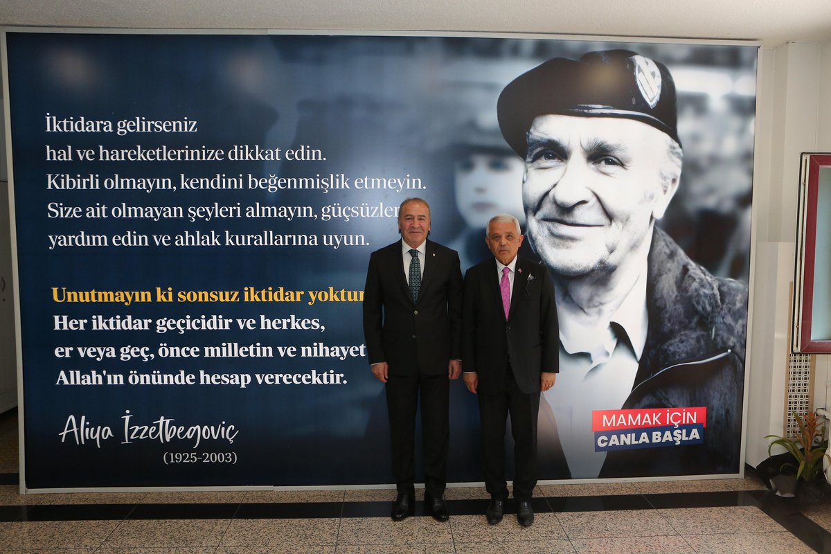 Ankara Büyükşehir Belediyesi Kültür ve Tabiat Varlıkları Daire Başkanı Sayın Bekir Ödemiş'e nazik ziyareti için teşekkür ediyorum.