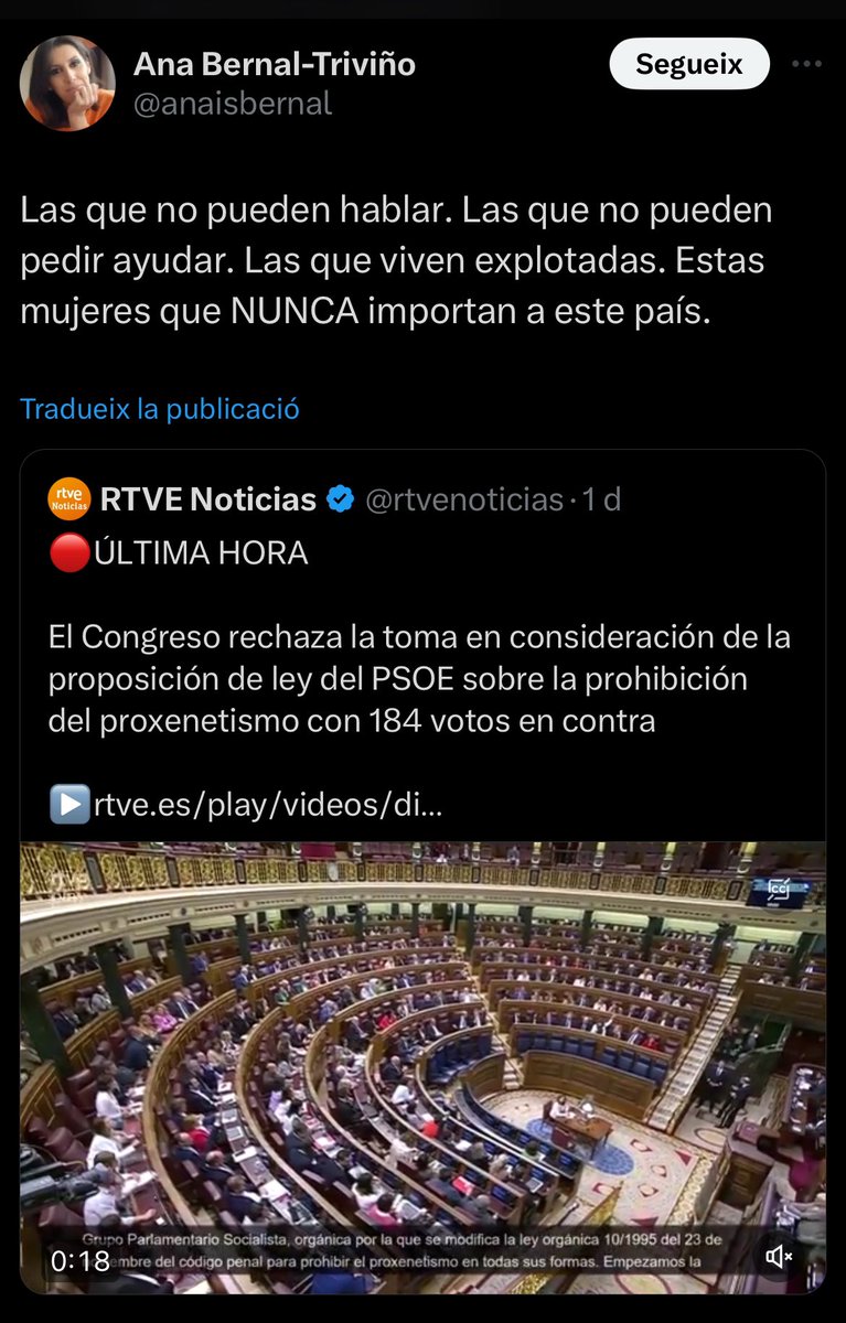 ¿Por qué no pueden hablar? Aquest feminisme paternalista, que creu que han de salvar les putes perquè no tenen veu... ho saben, que estan organitzades i no demanen ajuda, sinó drets?