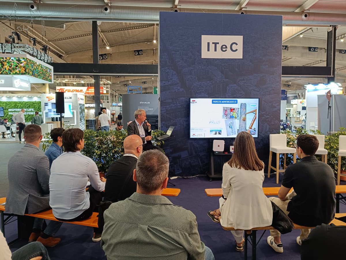 ITeC_cat's tweet photo. 👀 Comencem el bloc "Monitoratge i Sensòrica" a @ConstrumatBCN amb Kristaps Draudins de #Seldx, Ignasi Cairó de #Witeklab, Ignasi Garcia de @Worldsensing i Manel López del @clusteriaq 🗣️
Apropa't a l'estand 2E-237 i no et perdis la sessió! 📍 https://t.co/rQjLbTDhNM
