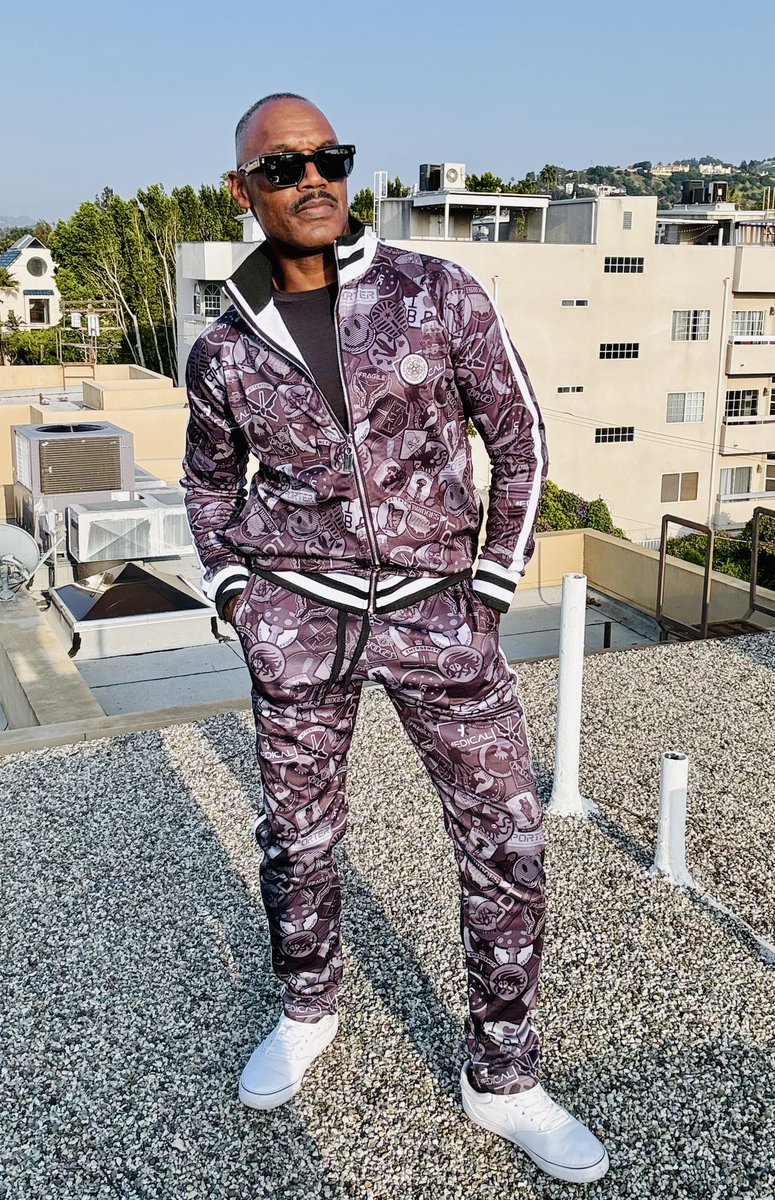 Thank you Kojima San @HIDEO_KOJIMA_EN for this badass track suit! It’s absolutely fly AF 🔥🔥🔥 Designed by London designer @GreshamBlake inspired by #DeathStranding  It’s totally awesome 🤩 😎 Keep on keeping on. 😉💪🏾❤️ #DieHardman