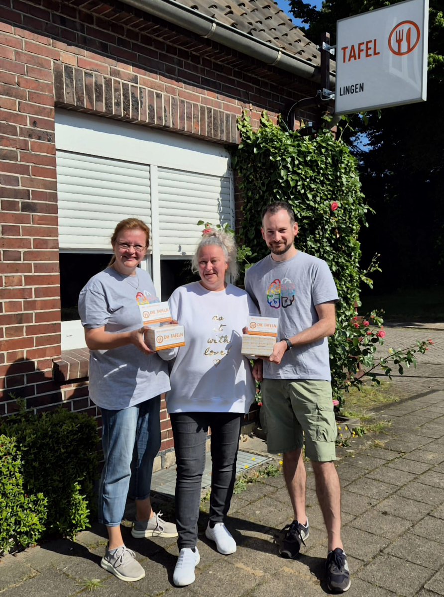 The amount we collected for the food bank in #Lingen during #DataGrillen is €1519.70 Thanks to all who donated, your generosity directly helps people in need.